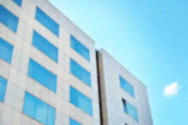 Ofis Binası ile arka plan bulanıklık.