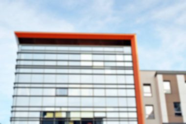 Ofis Binası ile arka plan bulanıklık.