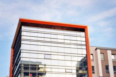 Ofis Binası ile arka plan bulanıklık.