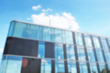 Ofis Binası ile arka plan bulanıklık.