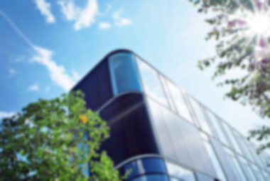 Ofis Binası ile arka plan bulanıklık.