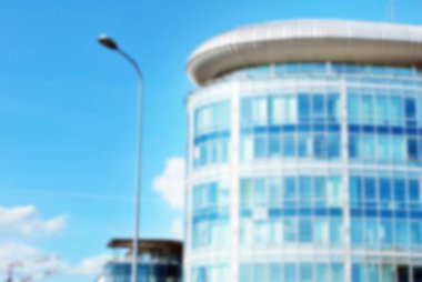 Ofis Binası ile arka plan bulanıklık.