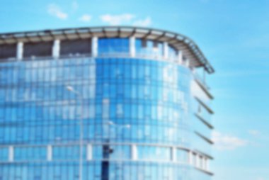 Ofis Binası ile arka plan bulanıklık.