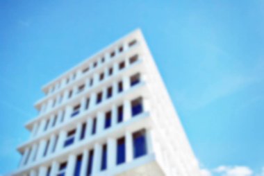 Ofis Binası ile arka plan bulanıklık.