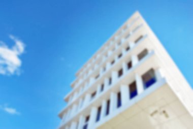 Ofis Binası ile arka plan bulanıklık.