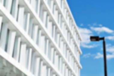 Ofis Binası ile arka plan bulanıklık.