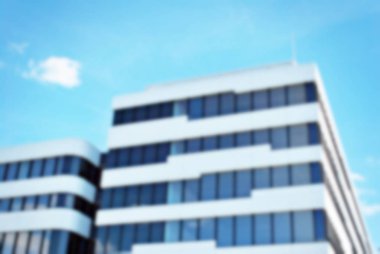 Ofis Binası ile arka plan bulanıklık.