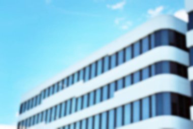 Ofis Binası ile arka plan bulanıklık.