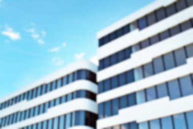 Ofis Binası ile arka plan bulanıklık.