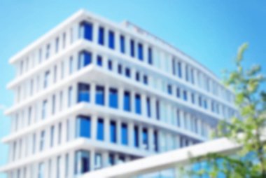 Ofis Binası ile arka plan bulanıklık.