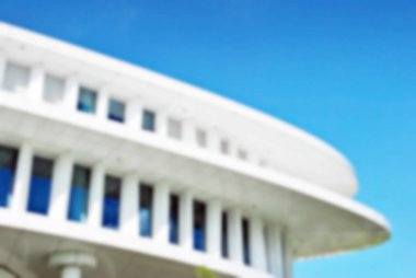 Ofis Binası ile arka plan bulanıklık.