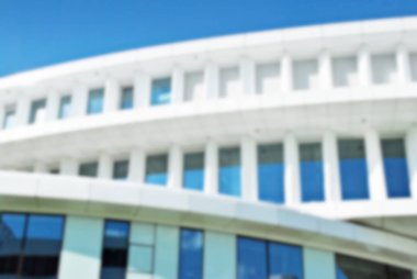 Ofis Binası ile arka plan bulanıklık.