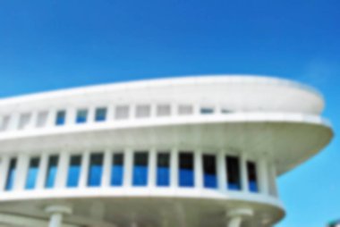 Ofis Binası ile arka plan bulanıklık.