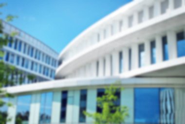 Ofis Binası ile arka plan bulanıklık.