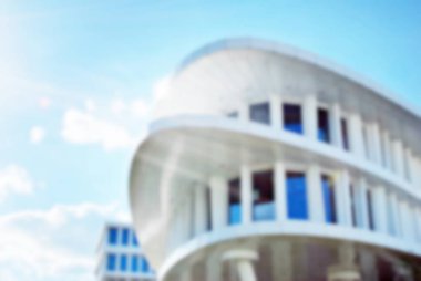 Ofis Binası ile arka plan bulanıklık.