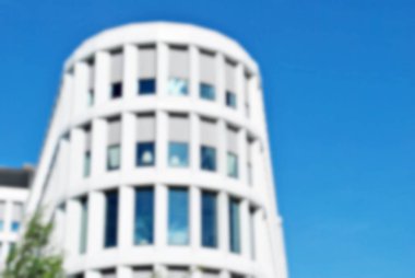 Ofis Binası ile arka plan bulanıklık.