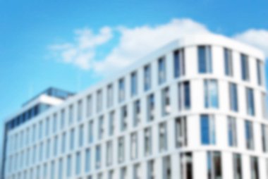 Ofis Binası ile arka plan bulanıklık.