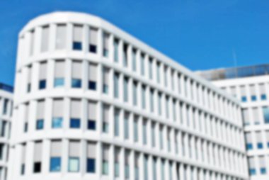 Ofis Binası ile arka plan bulanıklık.