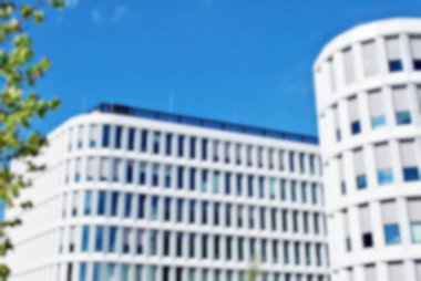 Ofis Binası ile arka plan bulanıklık.