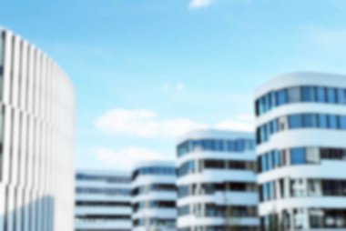 Ofis Binası ile arka plan bulanıklık.