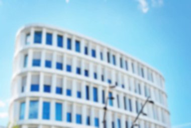 Ofis Binası ile arka plan bulanıklık.