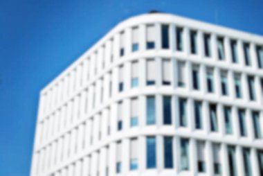 Ofis Binası ile arka plan bulanıklık.