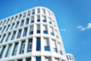 Ofis Binası ile arka plan bulanıklık.