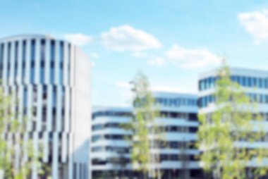 Ofis Binası ile arka plan bulanıklık.