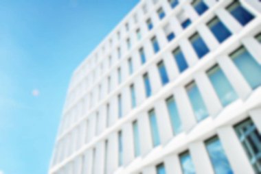 Ofis Binası ile arka plan bulanıklık.