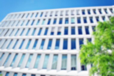 Ofis Binası ile arka plan bulanıklık.