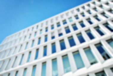 Ofis Binası ile arka plan bulanıklık.