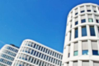 Ofis Binası ile arka plan bulanıklık.