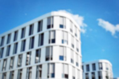 Ofis Binası ile arka plan bulanıklık.