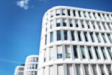 Ofis Binası ile arka plan bulanıklık.