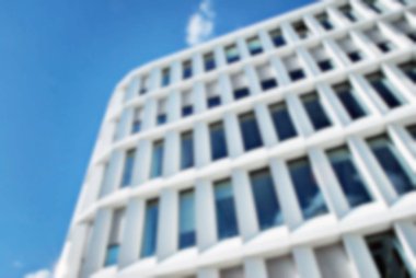 Ofis Binası ile arka plan bulanıklık.