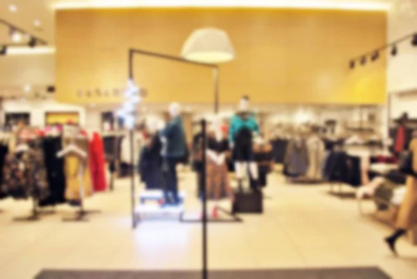 Fashion Store intreepupil onscherpe achtergrond — Stockfoto