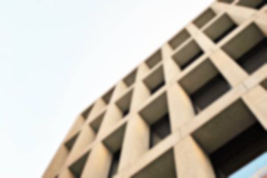 bulanık modern bina cam duvar