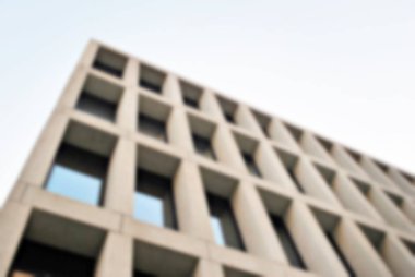 bulanık modern bina cam duvar