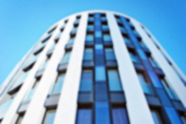 Yeni apartmanlar bulanık arka plan