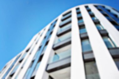 Yeni apartmanlar bulanık arka plan