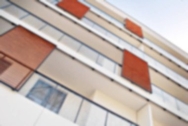 Yeni apartmanlar bulanık arka plan