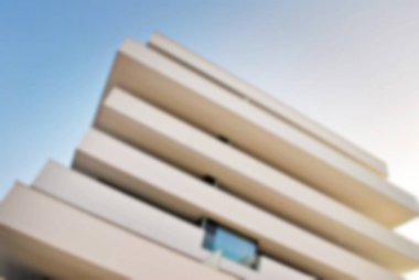 Yeni apartmanlar bulanık arka plan