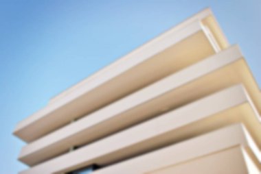 Yeni apartmanlar bulanık arka plan