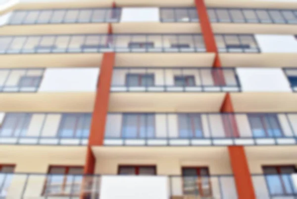 New apartment buildings blurred background — Stock Photo, Image