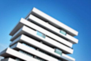 Yeni apartmanlar bulanık arka plan