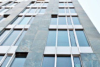 bulanık modern bina cam duvar