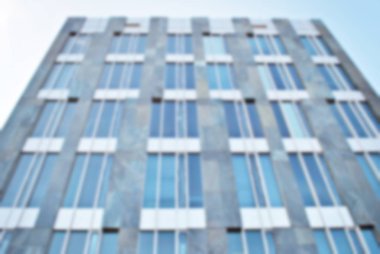 bulanık modern bina cam duvar