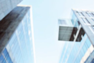 Yeni apartmanlar bulanık arka plan