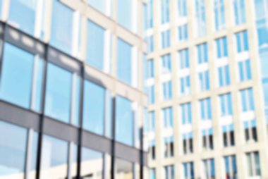 Yeni apartmanlar bulanık arka plan