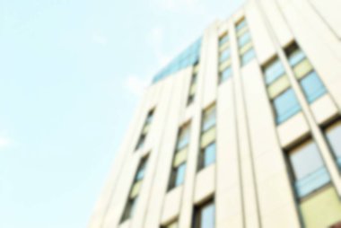 Yeni apartmanlar bulanık arka plan